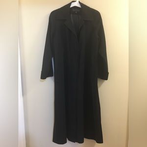 Gallery Black Trench Coat